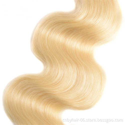 WKSwigs Wholesale Cuticle Aligend Color 613 Raw Virgin Brazilian Hair,Free Sample Human Hair Extension,613 Unprocessed Hair Vend